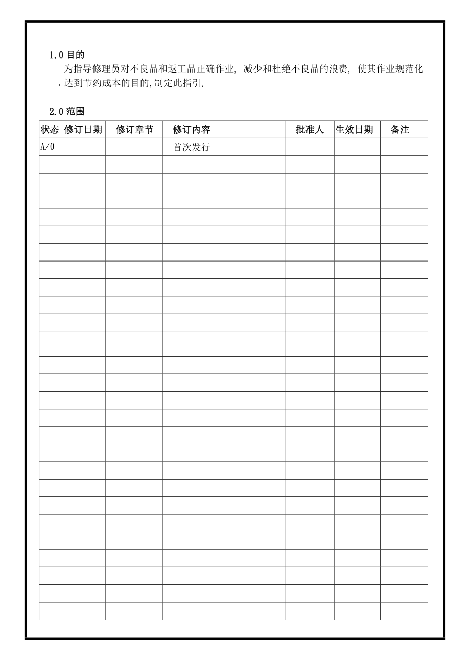 04432质量管理体系认证三级文件制度 表单WI112.doc_第2页