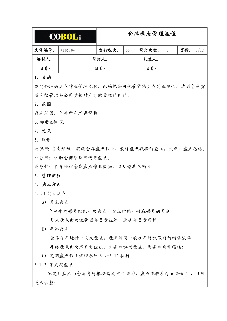 仓库盘点管理流程.doc_第1页