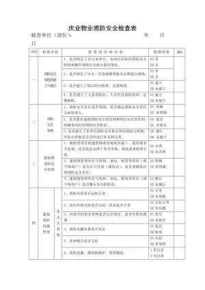 消防安全检查表73397.doc