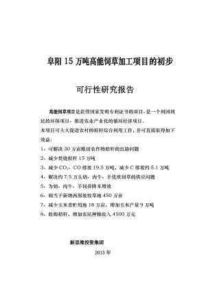 阜阳公司周公草项目.doc