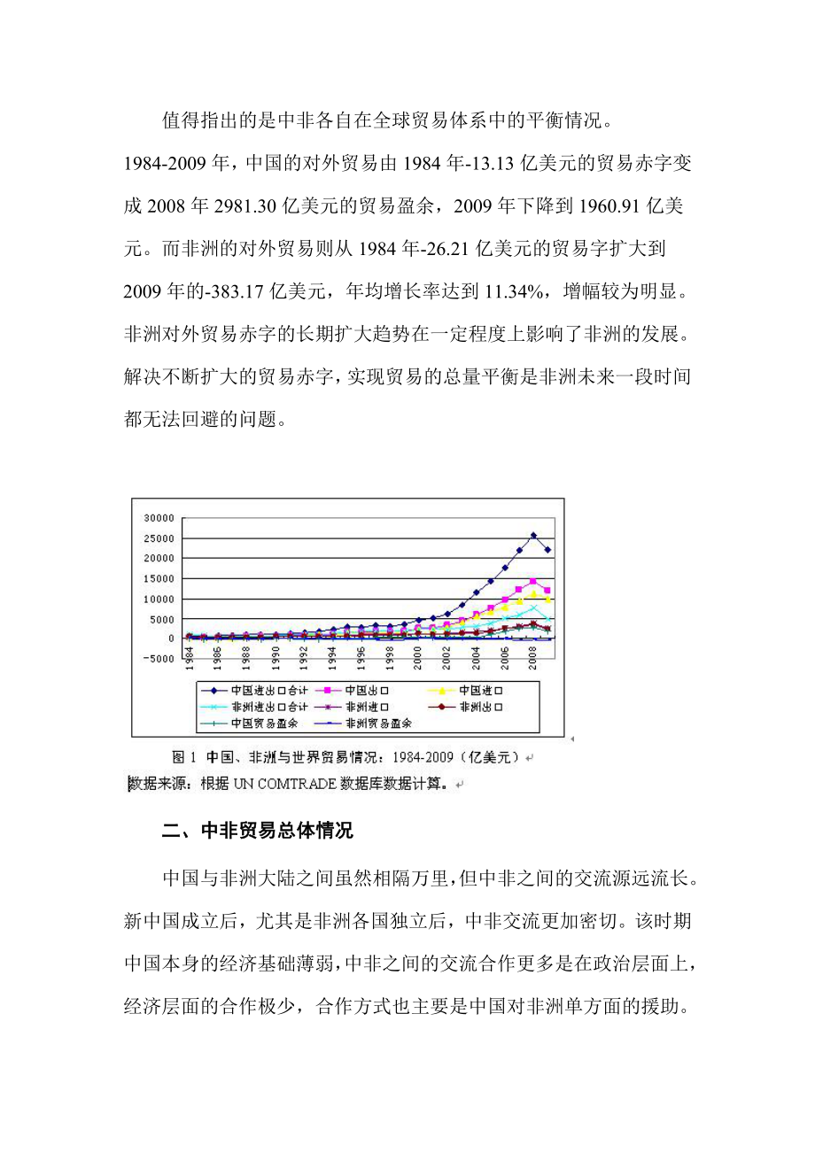 基于中国、非洲全球贸易视角的研究.doc_第3页