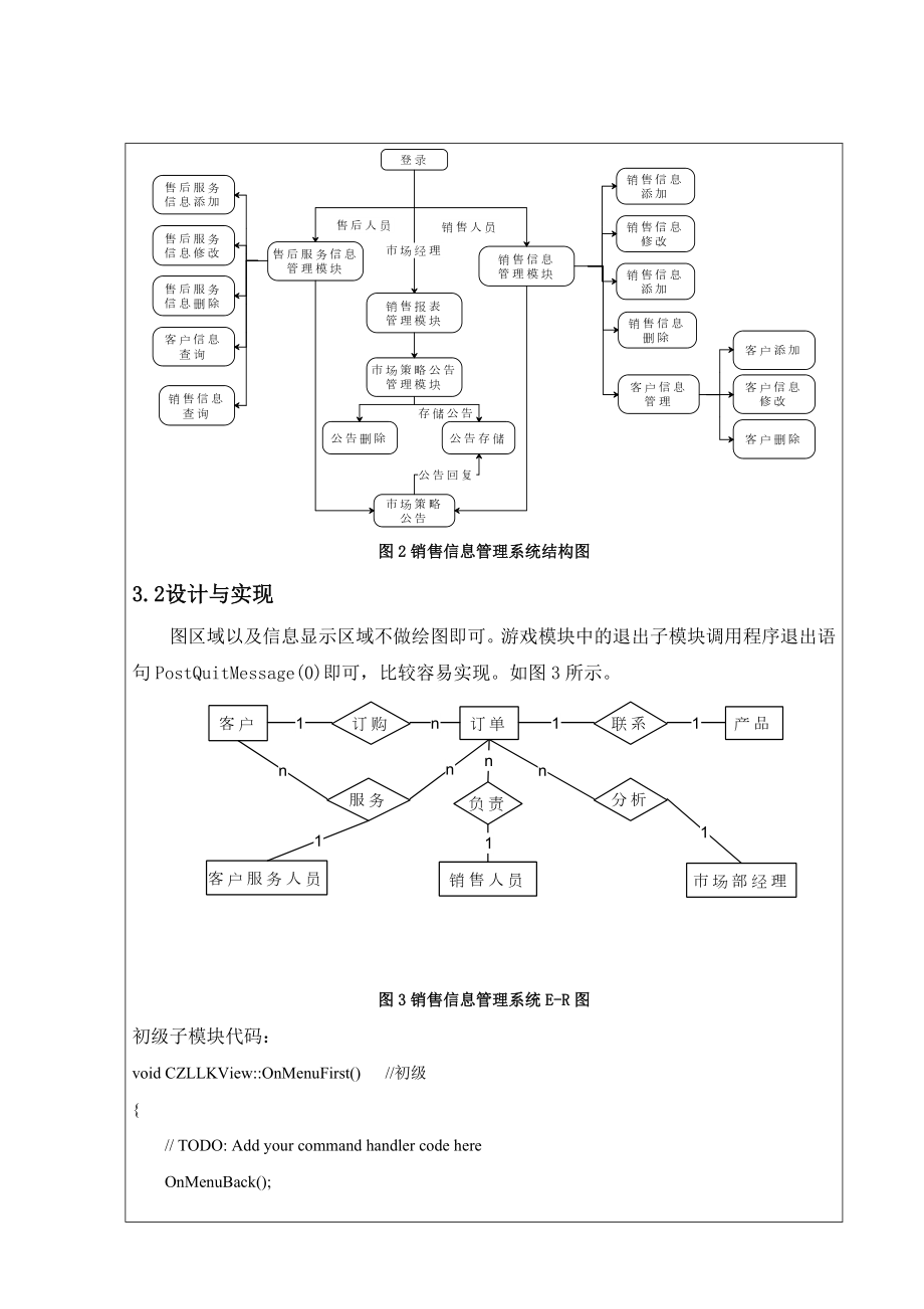 VC++课程设计说明书销售信息管理系统.doc_第3页