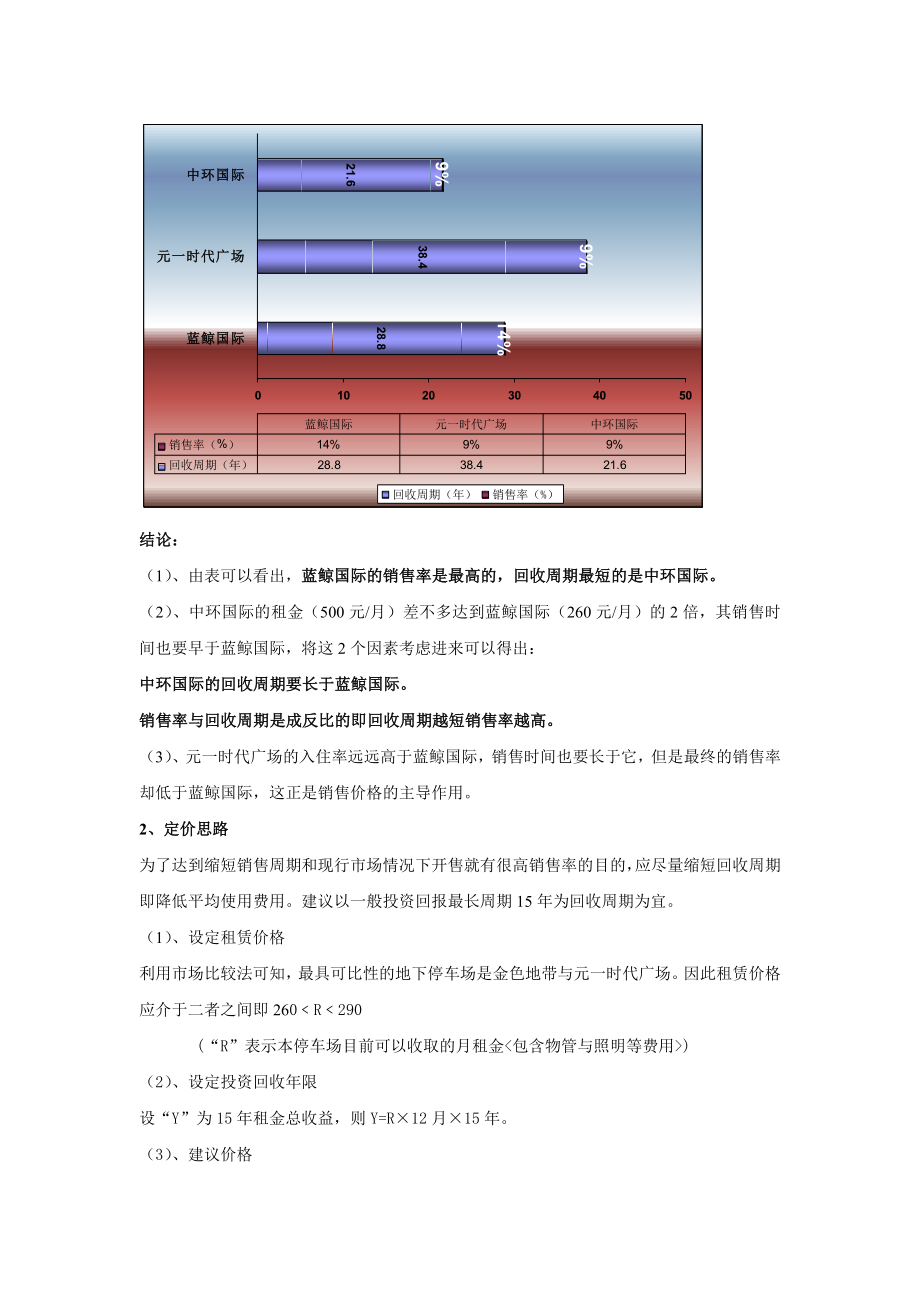 房地产项目车位销售办法和车位价格制定建议6页.doc_第3页