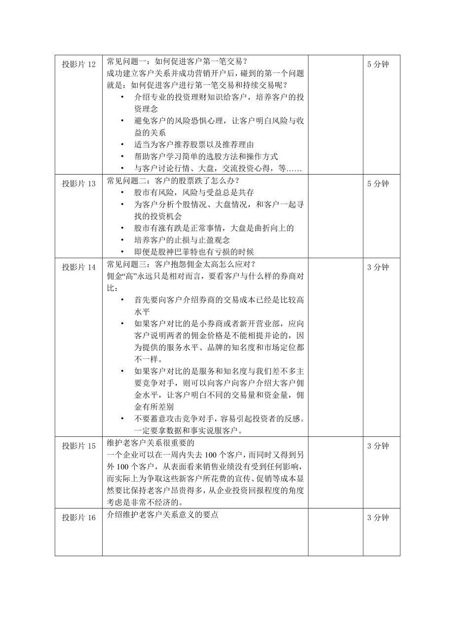 证券公司客户关系维护与管理讲师手册.doc_第3页