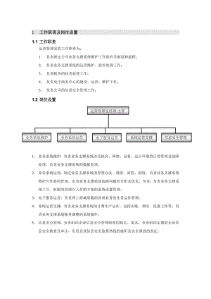 信息技术中心运营管理室工作手册.doc