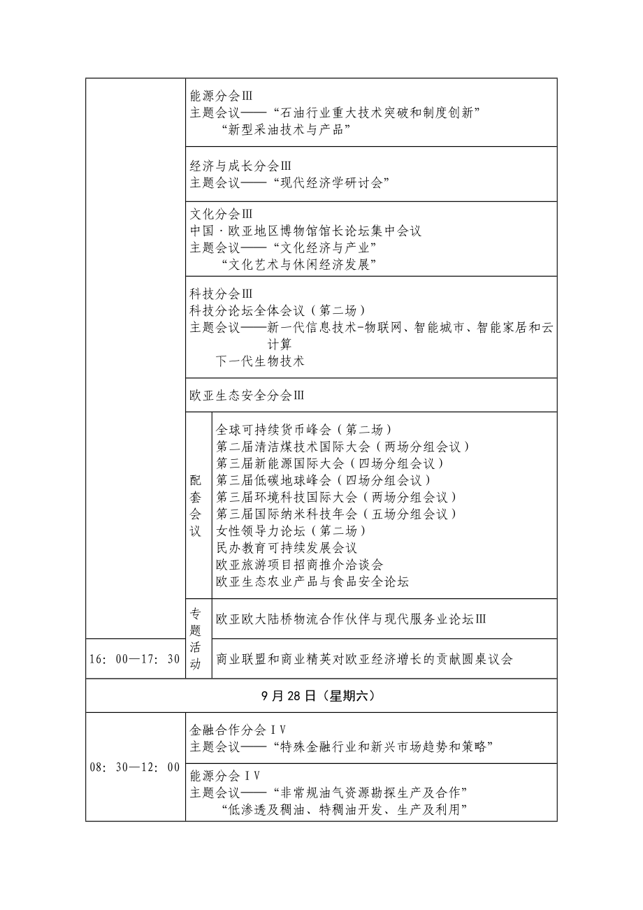 欧亚经济论坛日程安排表.doc_第3页