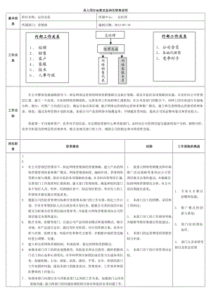 具人运营总监岗位职责——网络公司运营总监职责.doc