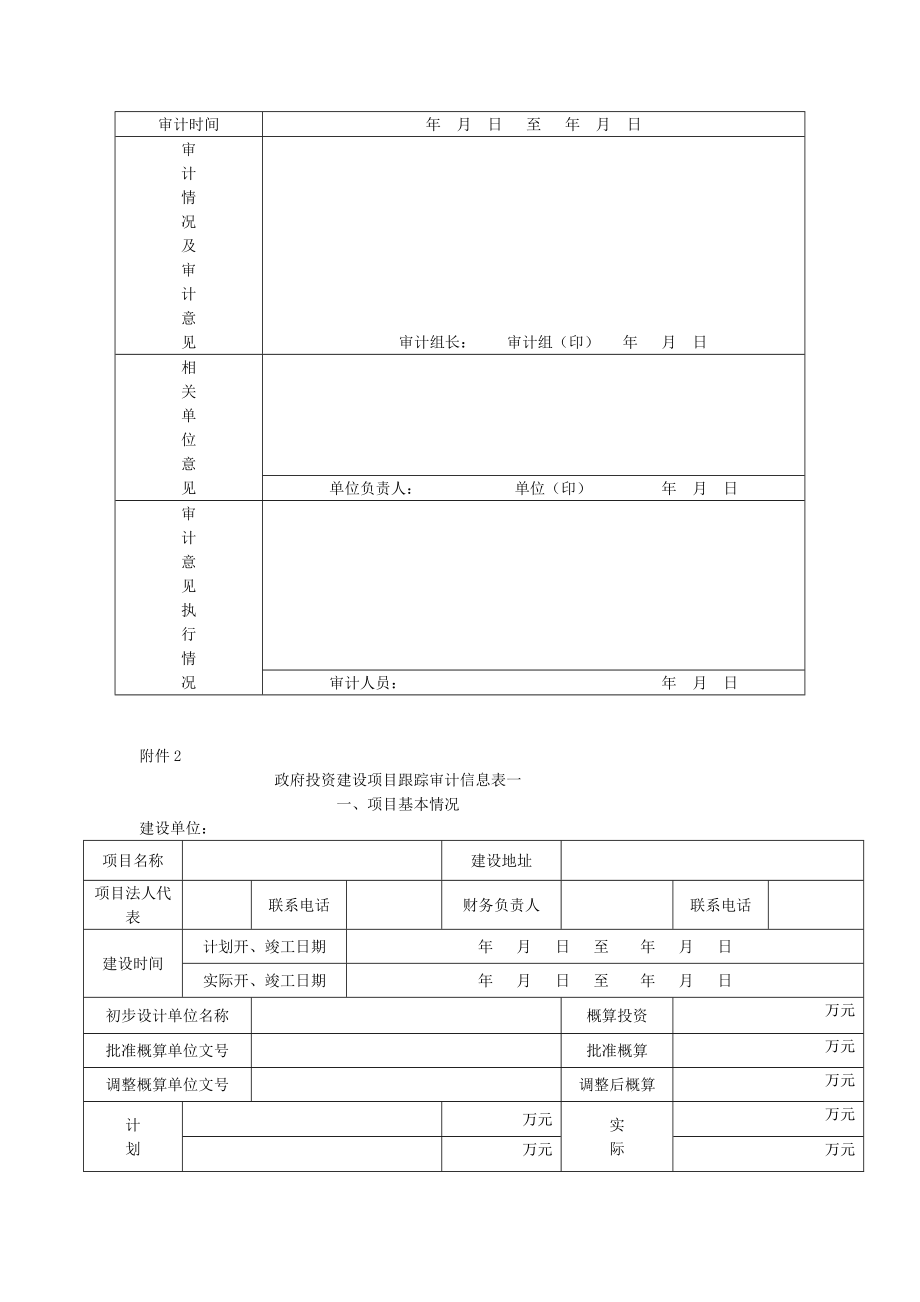 政府投资建设项目跟踪审计意见单.doc_第2页