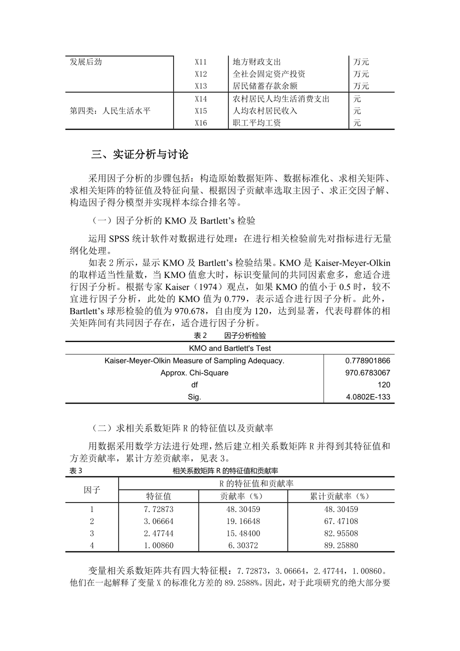 重庆市区域经济发展水平的因子分析.doc_第2页