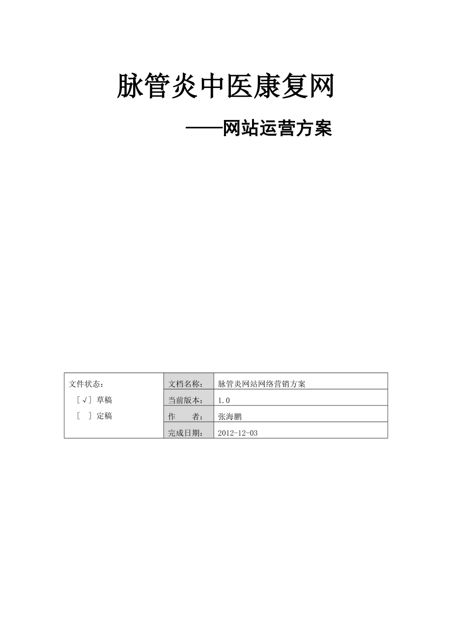 新建网站运营方案.doc_第1页