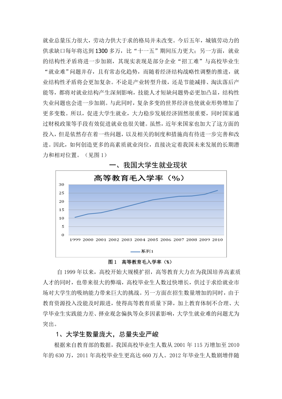 促进高校毕业生就业的财政政策分析.doc_第3页