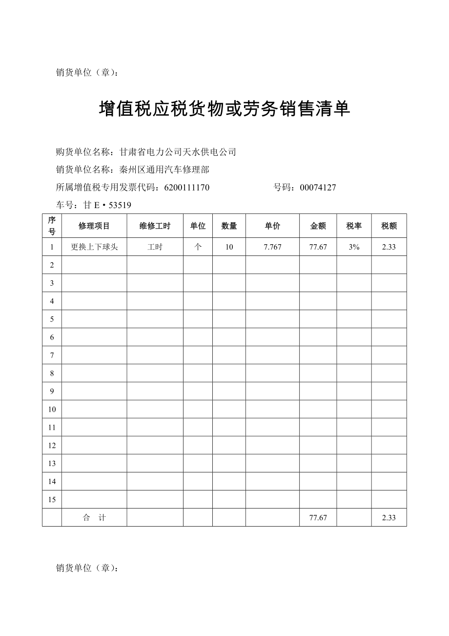 增值税应税货物或劳务销售清单.doc_第3页