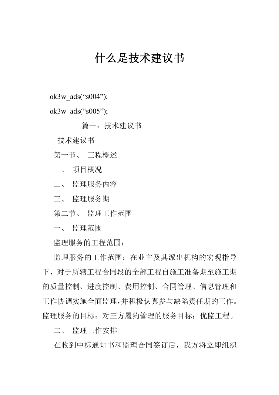 什么是技术建议书.doc_第1页