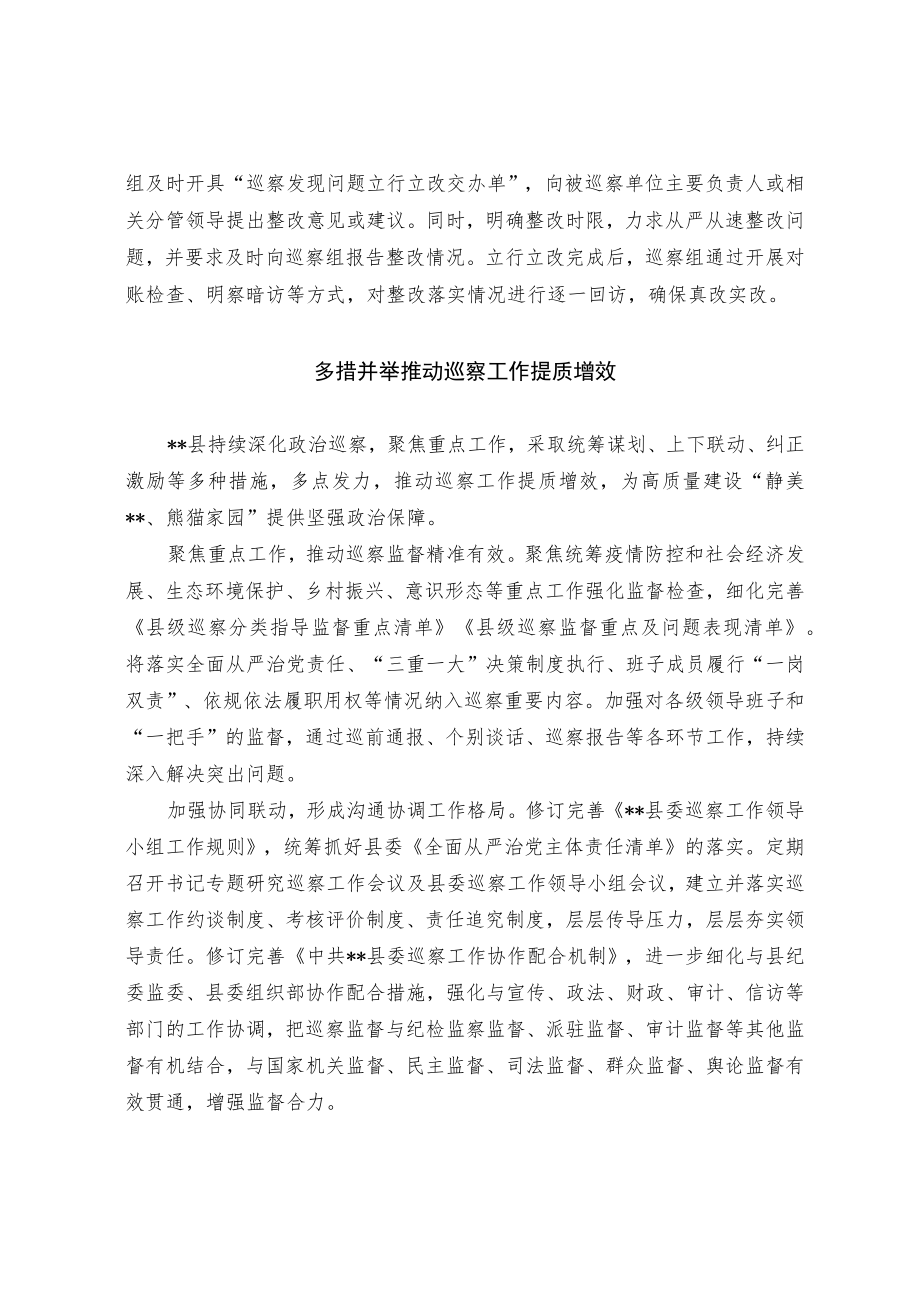 巡察业务经验交流材料.docx_第3页