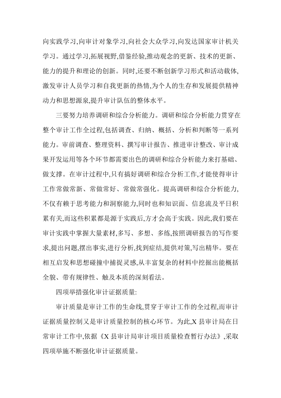 提高审计服务水平交流材料.doc_第2页