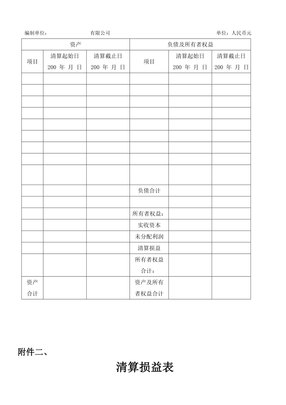 【企业】会计师事务所制作的公司清算审计报告范本（WORD档可编辑）.doc_第3页