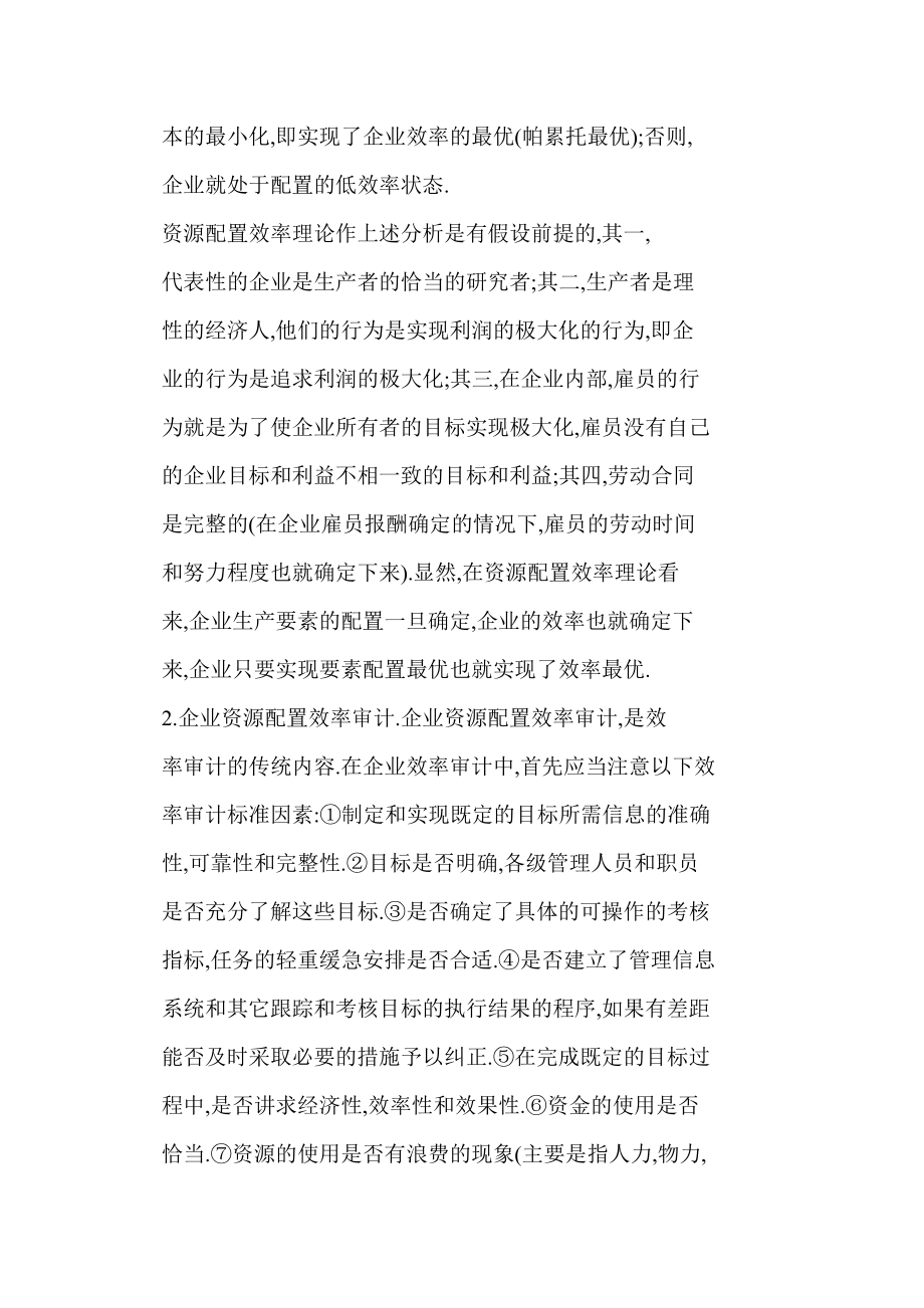 doc 企业效率审计的基础和标准.doc_第3页