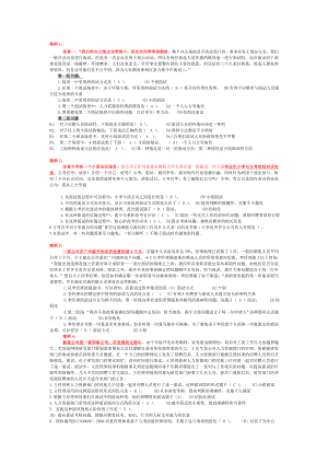 电大专科资源与运营管理机考试题案例库小抄1.doc