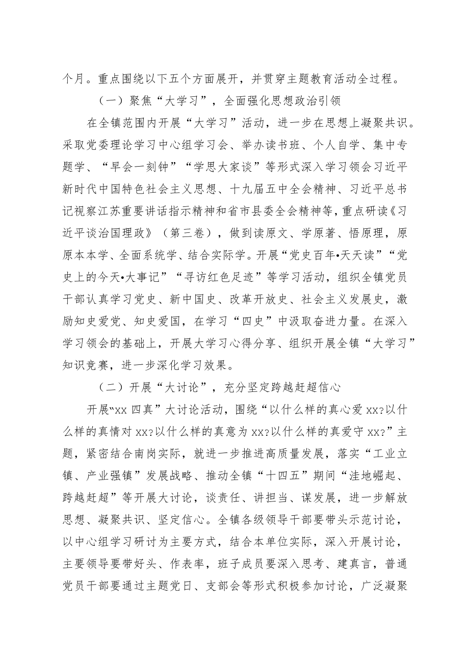 建党100周年四诚四真主题教育活动实施方案.docx_第3页