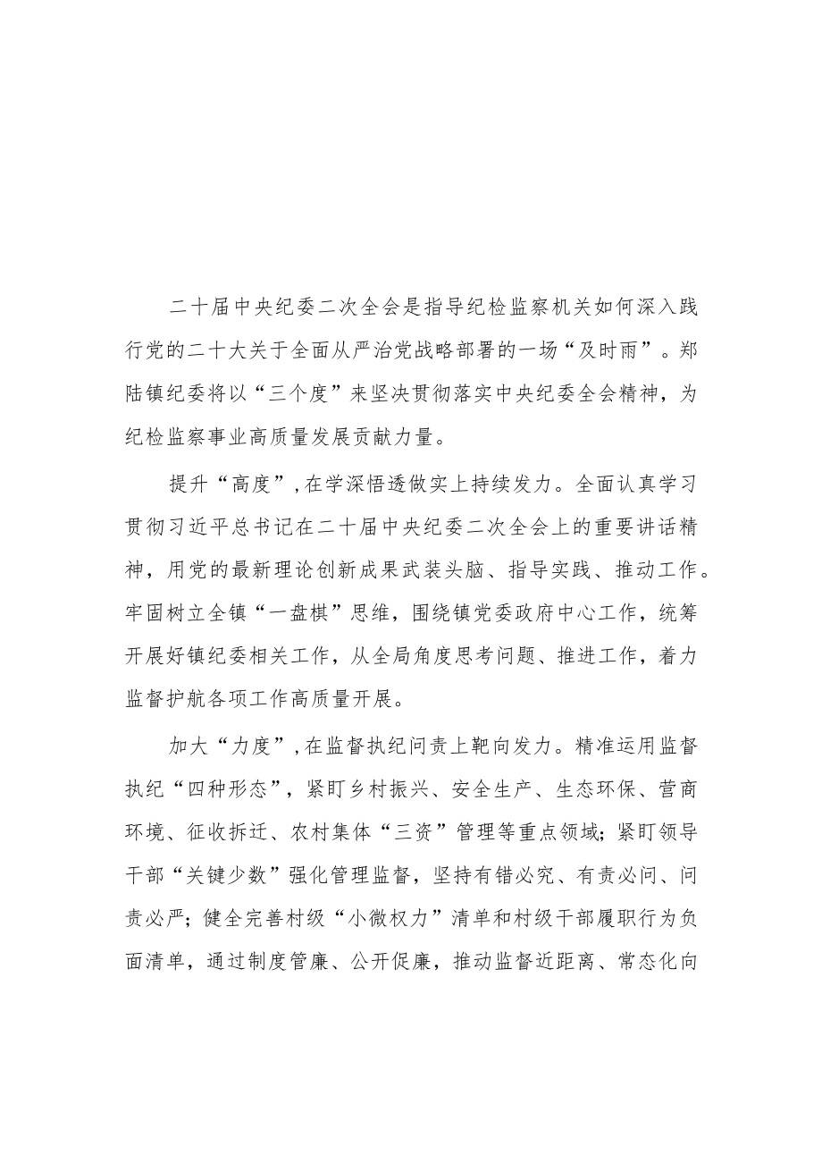 （共3篇）基层纪检干部2023学习二十届中纪委二次全会上的重要讲话精神心得体会.docx_第3页