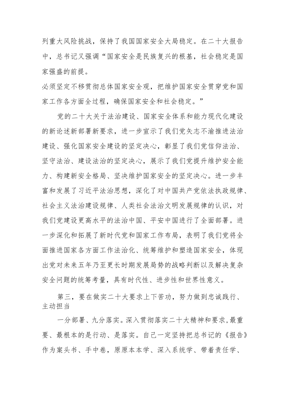 政法委员学习贯彻党的二十大精神研讨交.docx_第3页