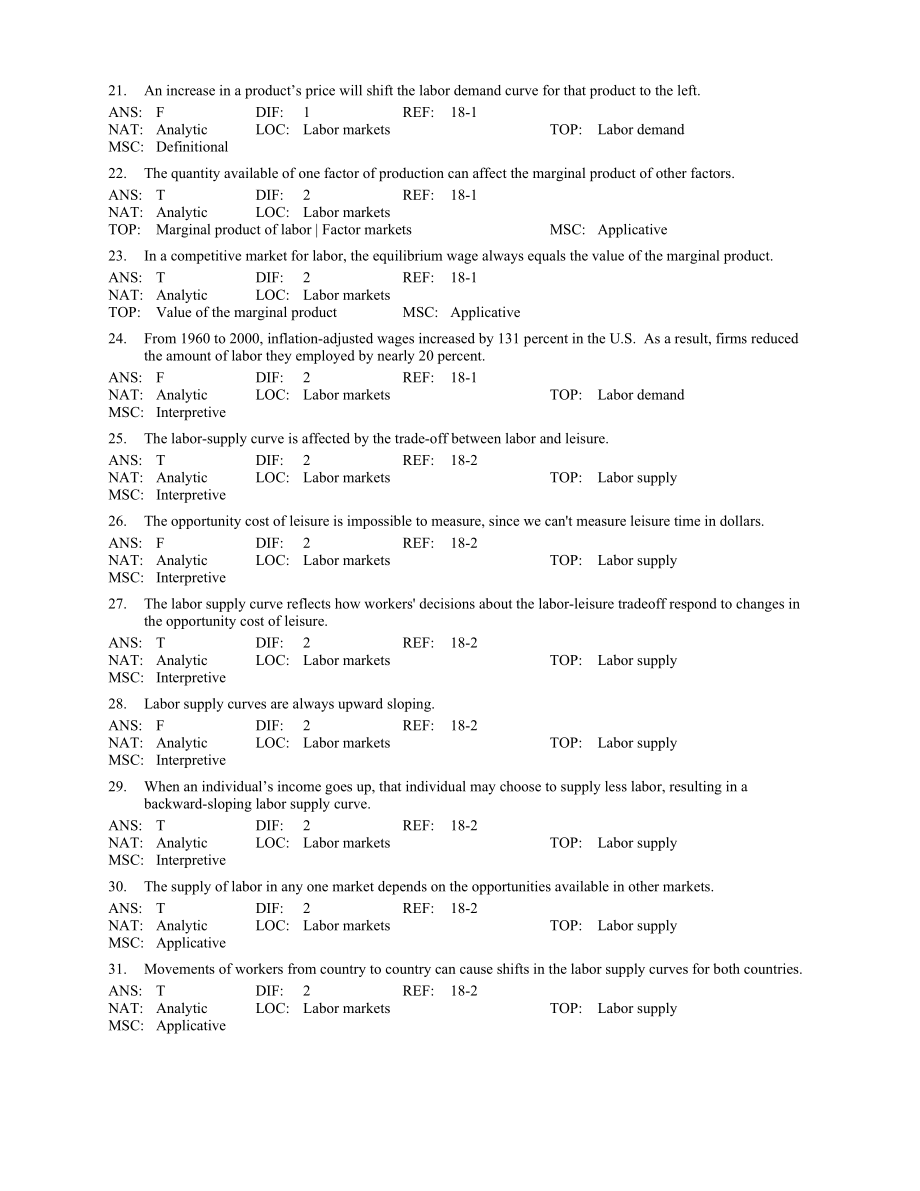 曼昆《经济学原理》（微观）第五版测试题库 (18).doc_第3页