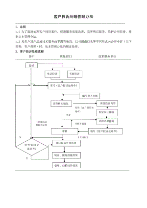 客户投诉处理管理办法.doc