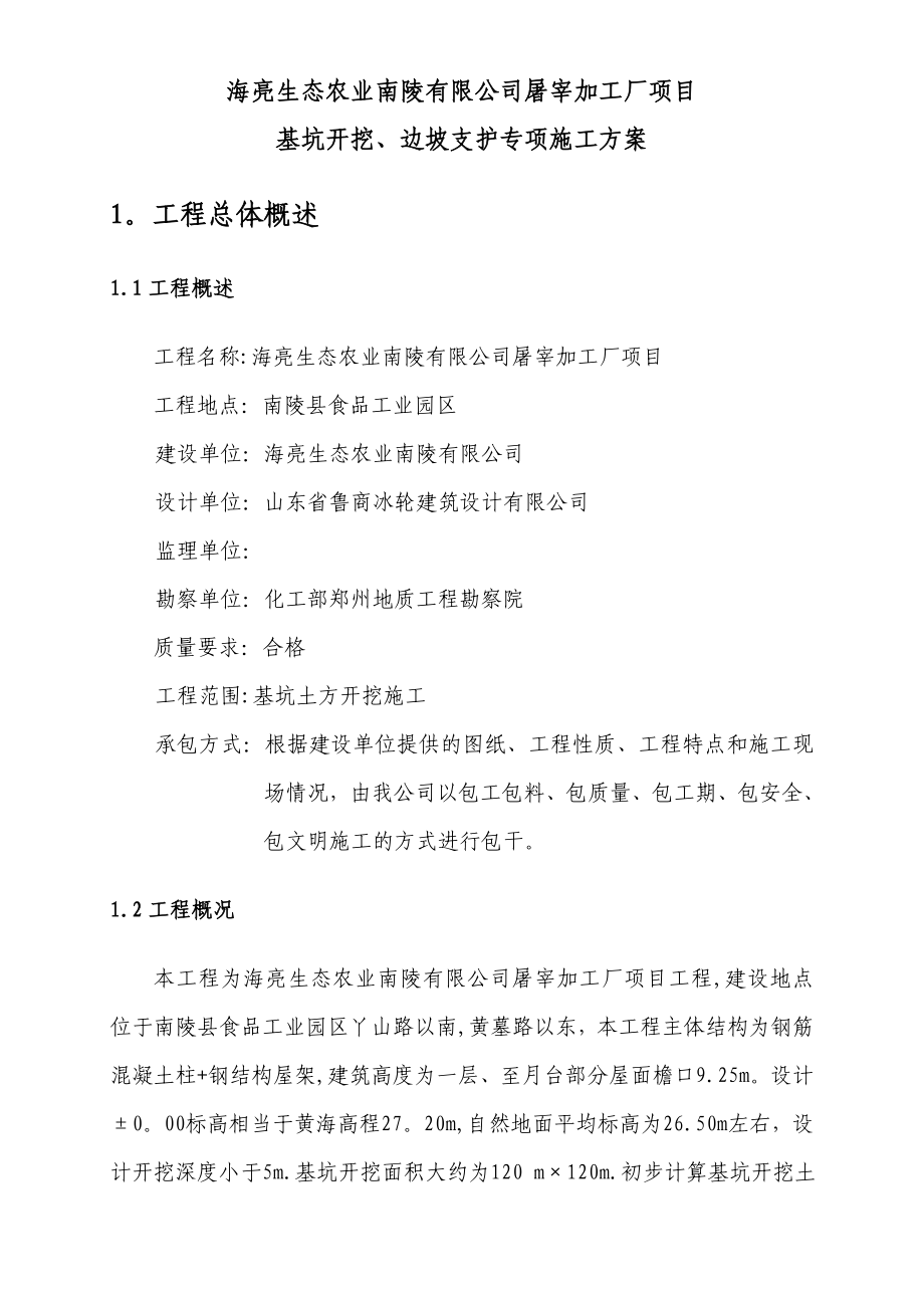 基坑开挖支护(喷锚支护)专项施工方案.doc_第3页