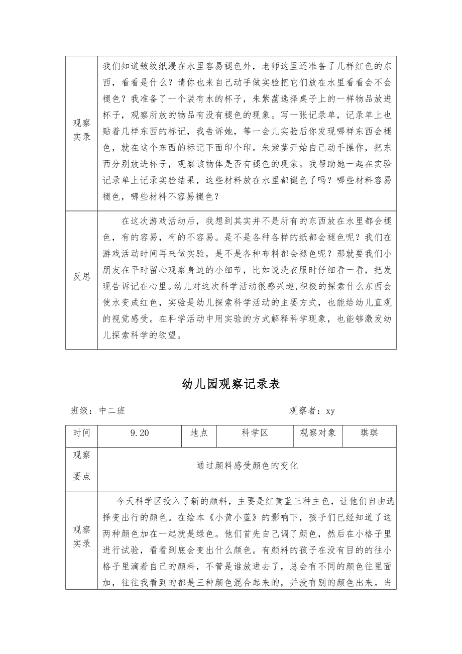 幼儿科学区观察记录表.doc_第2页