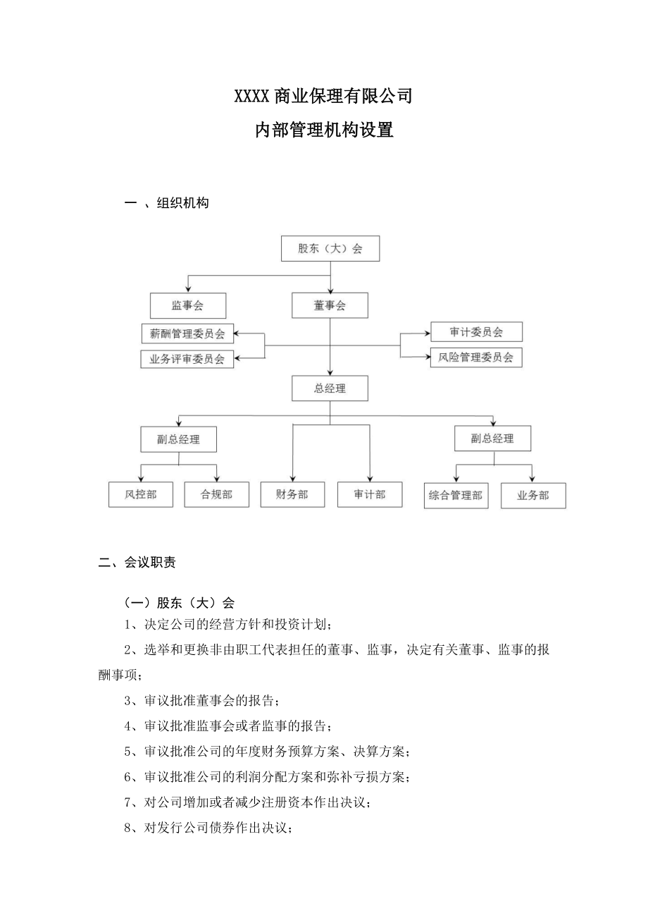 商业保理公司组织架构.doc_第1页