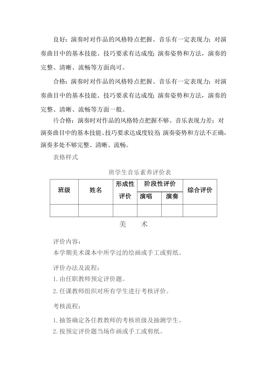 小学学生各学科综合素质评价方案.doc_第3页