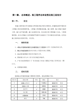 戒毒所施工组织方案.doc