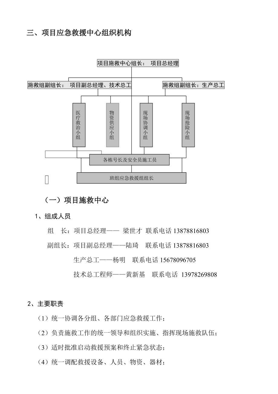 二期建筑工程生产安全事故应急救援预案410.doc_第3页