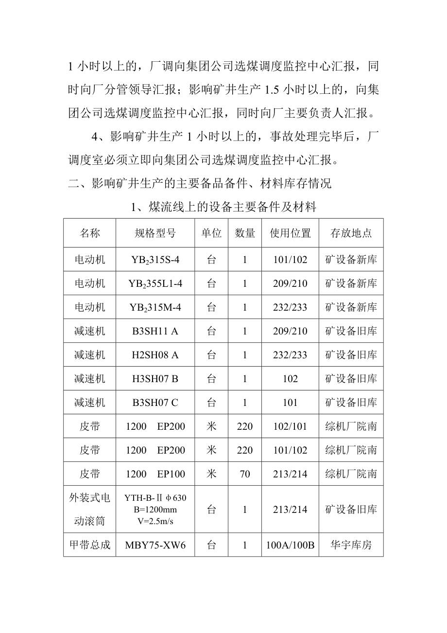 选煤分厂突发事故防范及应急预案.doc_第3页