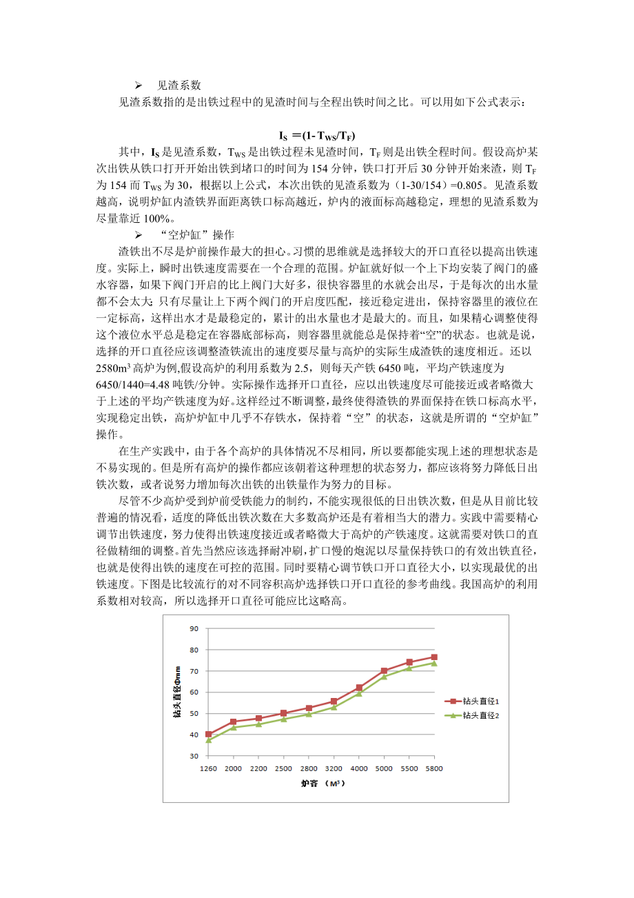 关于高炉炉前操作和炮泥使用的几点认识.doc_第2页