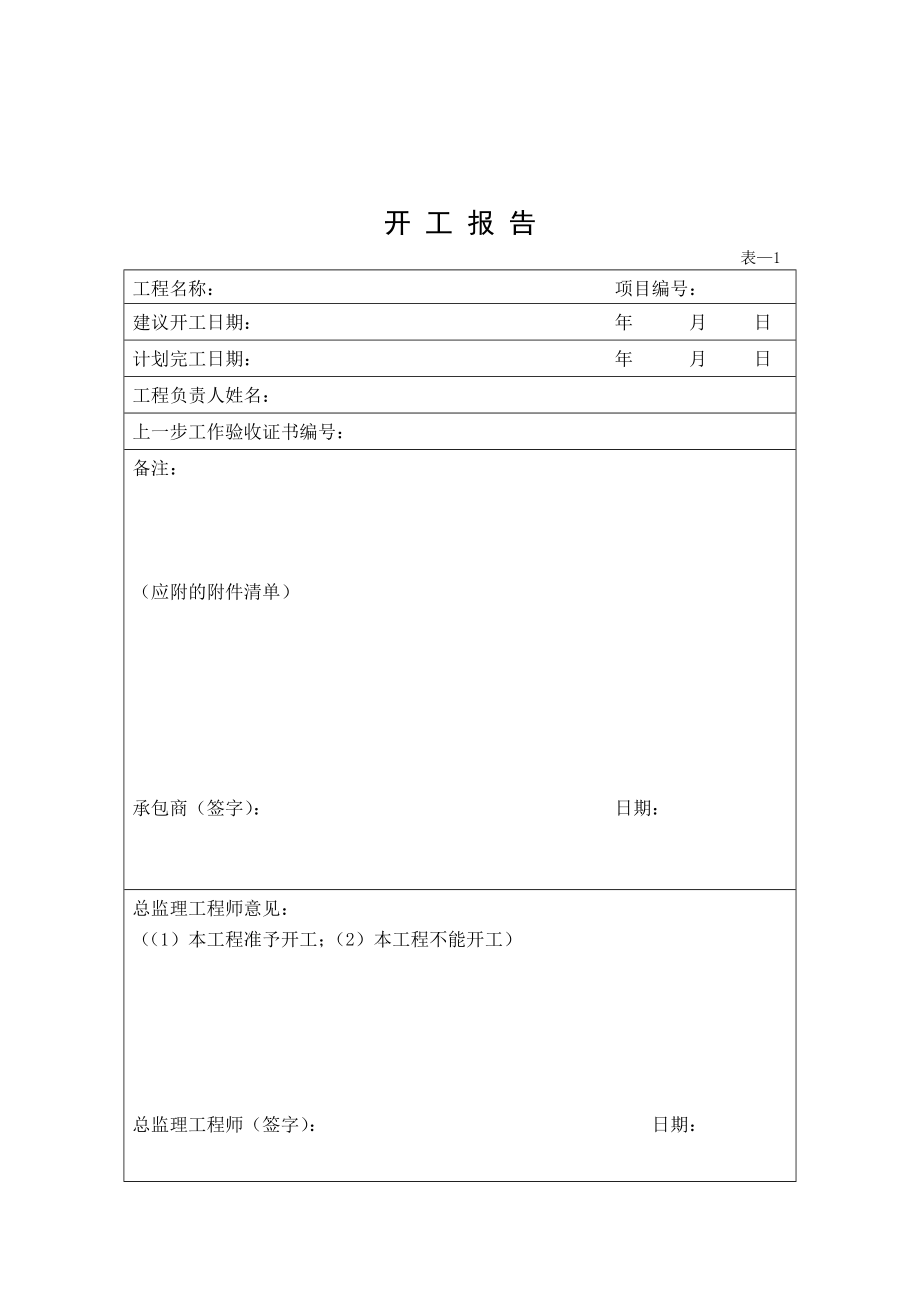 工程施工表格大全.doc_第1页