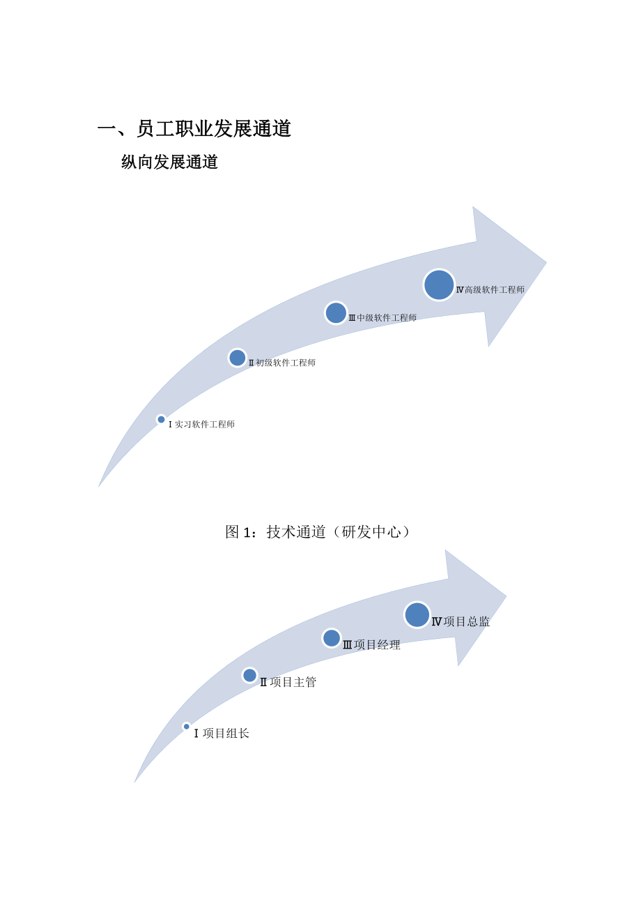 员工职业发展规划及岗位层级设计方案.docx_第1页