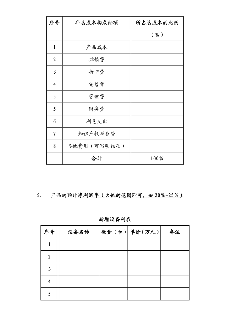 财务预测需要的资料清单 财务预测需要的数据.doc_第3页