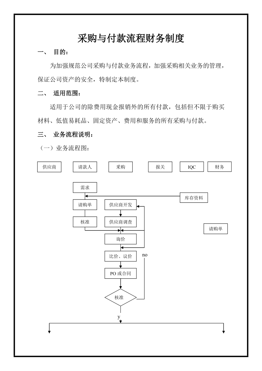 采购与付款流程财务制度.doc_第1页