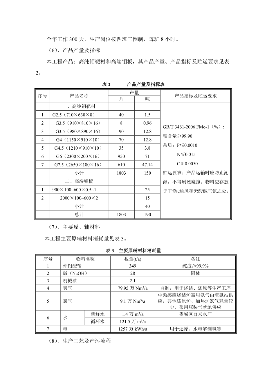 湖南有色新材料科技有限公司高纯钼靶材项目建设工程环境影响报告书.doc_第3页