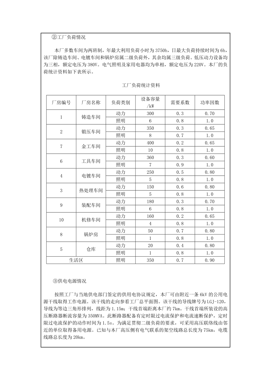 854611194某冶金机械厂降压变电所的电气设计.doc_第3页