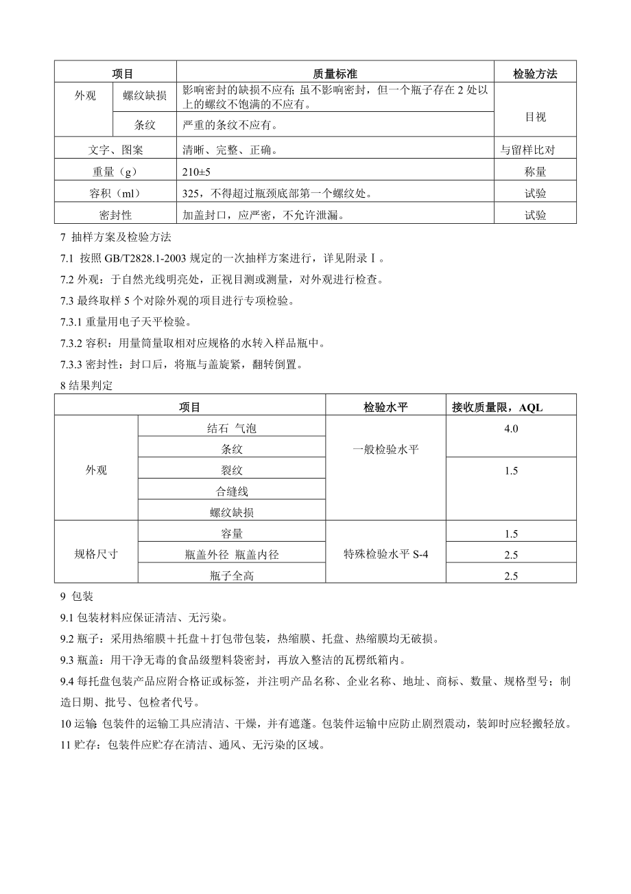 005480玻璃瓶质量标准.doc_第2页