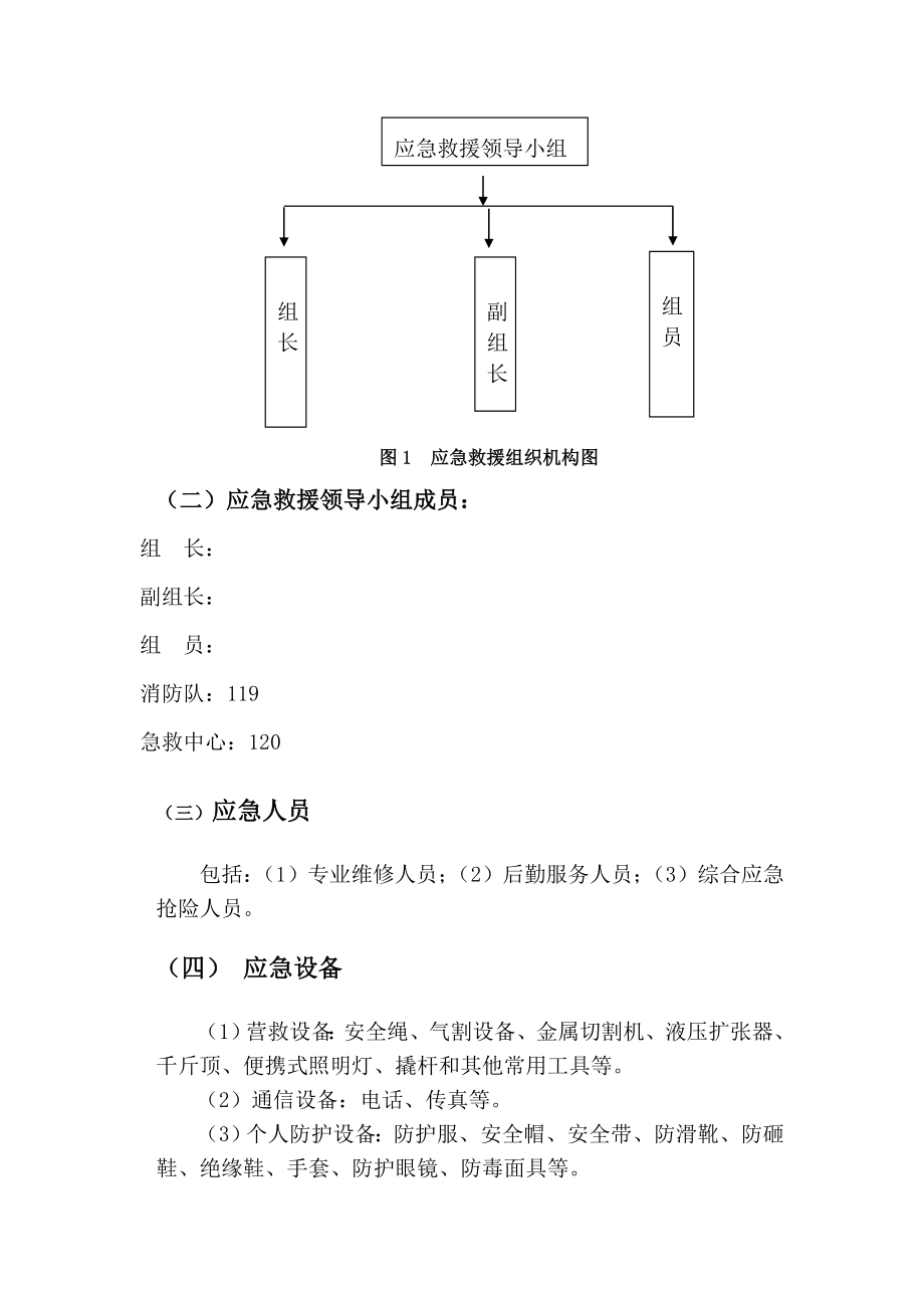 有限公司行车事故应急救援预案.doc_第3页