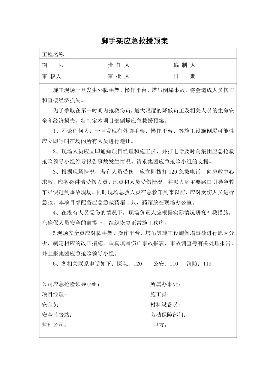 火灾事故应急救援预案.doc_第2页