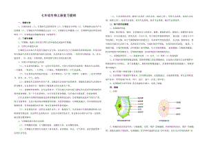 最新人教版七年级生物上册复习资料.doc