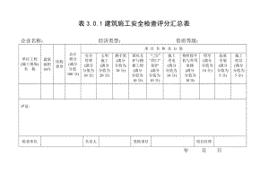 建筑施工安全检查标准评分表.doc