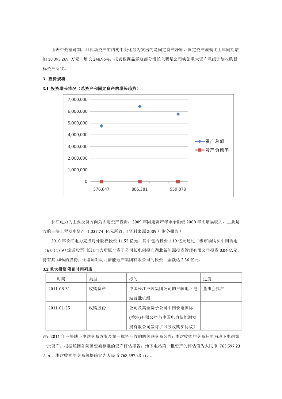 长江电力公司资产与负债情况案例分析.doc_第3页