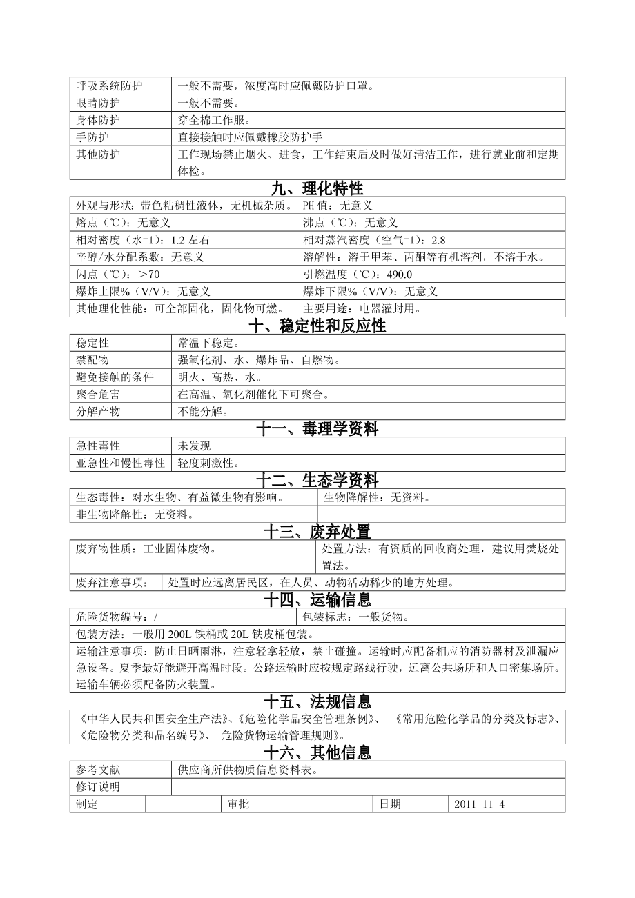 3734519821环氧树脂(msds).doc_第2页