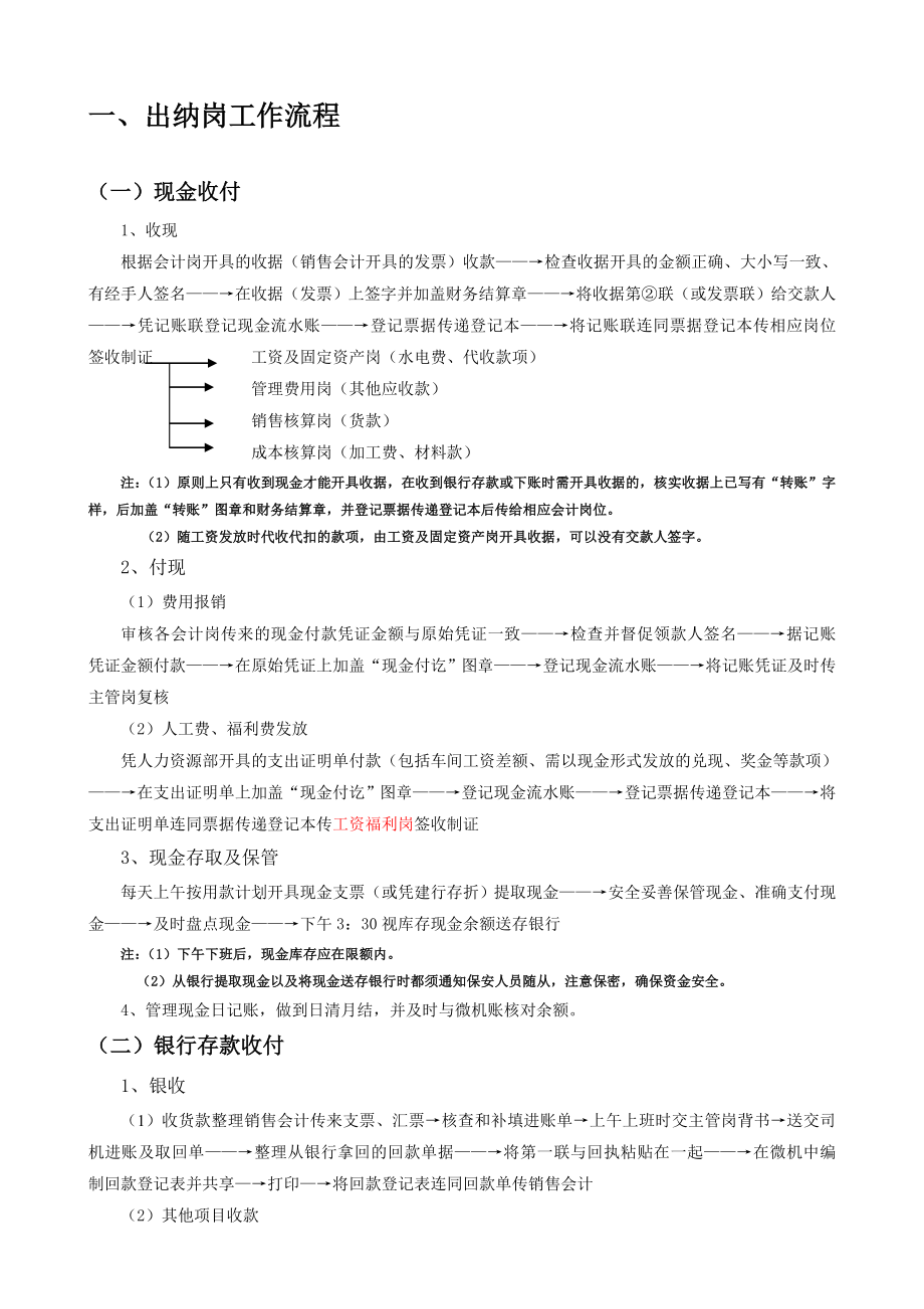 某集团股份有限公司会计核算岗位工作流程.doc_第3页