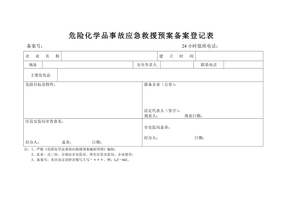 危险化学品事故应急救援预案备案办理程序.doc_第2页